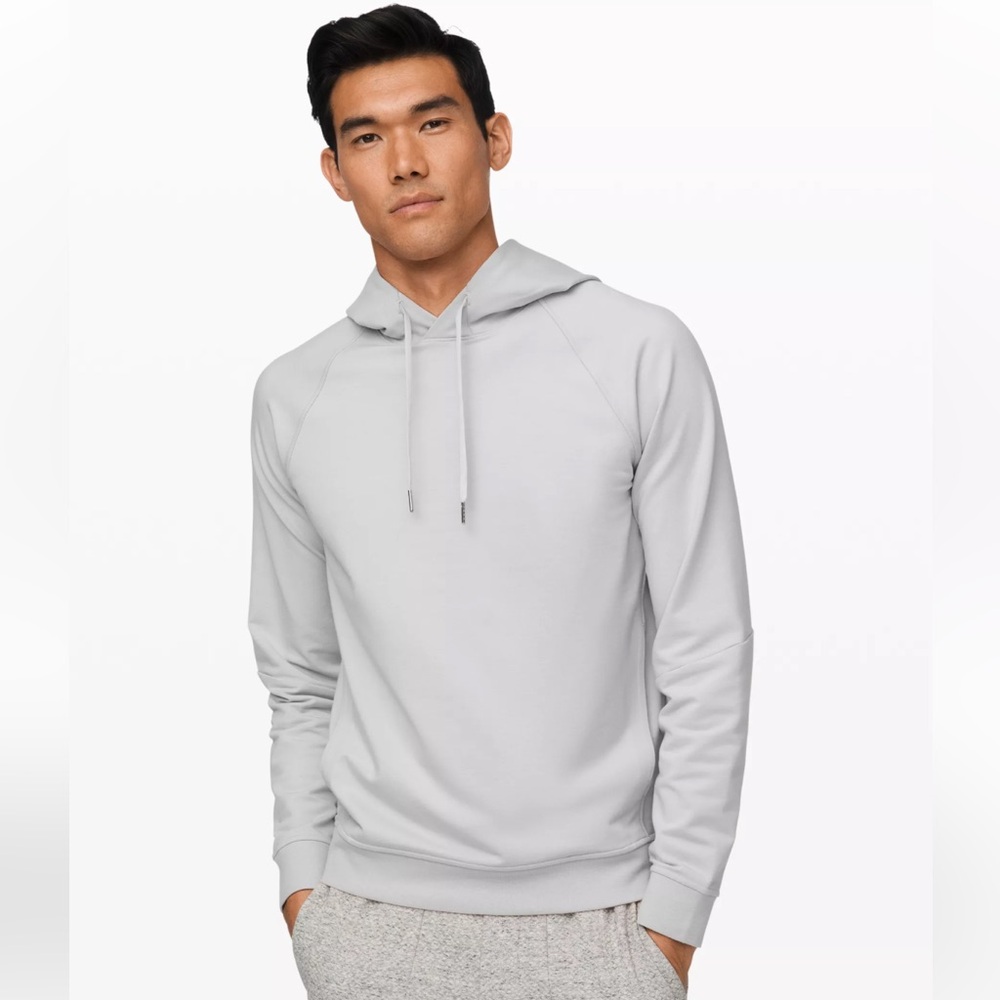 Lululemon Mens City Sweat Pullover Hoodie French Terry Size Medium